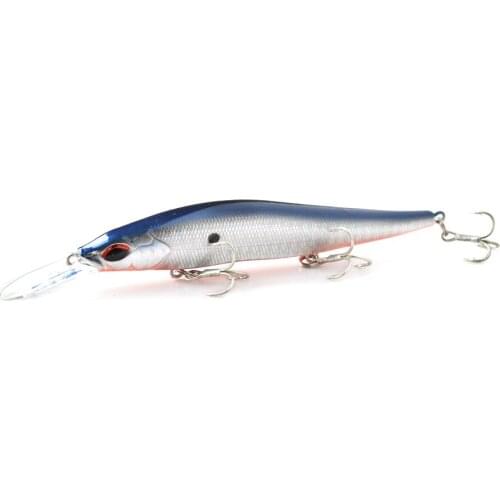 Suspend Long Tip Minnow Wobbler Fishing Lure 110mm 15g Floating Hard Lure Crankbait Sea Bass Bait Fishing Tackle