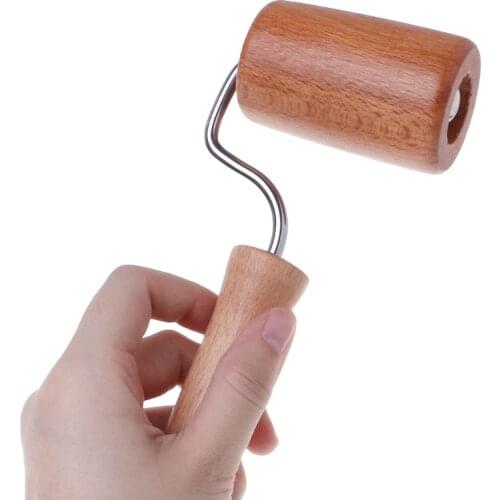 L Shaped Wooden Rolling Pin Hand Roller For Pastry Fondant Biscuit Dough Chapati Pasta Bakery Pizza Kitchen Tools