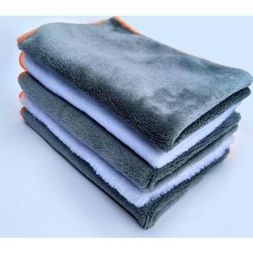Car Microfiber Wash Towel Detailing Cleaning Tool Ultra Soft Car Wax Polish Auto Care Detailing 35x35cm