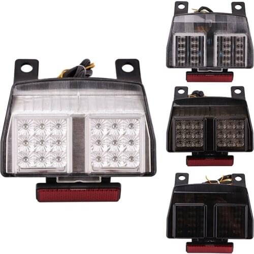 Motorcycle LED Rear Tail Light Integrated Turn Signal Hazard Warning Light for Ducati 998 996 916 748 1994 - 2003