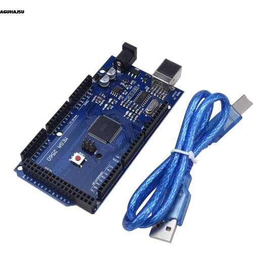 MEGA2560 MEGA 2560 R3 (ATmega2560-16AU CH340G) AVR USB board Development board MEGA2560 for arduino