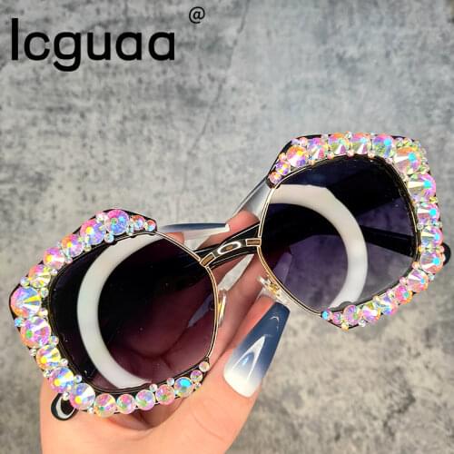 Vintage Polygonal sunglasses Women Irregular polygon sun glasses fashion Square eyeglasses UV400 Female gafas de sol