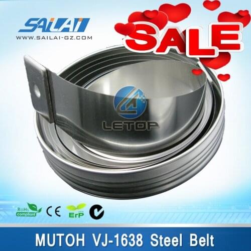 High quality!!!Eco solvent printer steel belt for Mutoh VJ1638
