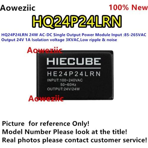 HQ24P24LRN 24W AC-DC Single Output Power Module Input :85-265VAC Output 24V 1A Isolation voltage 3KVAC,Low ripple & noise