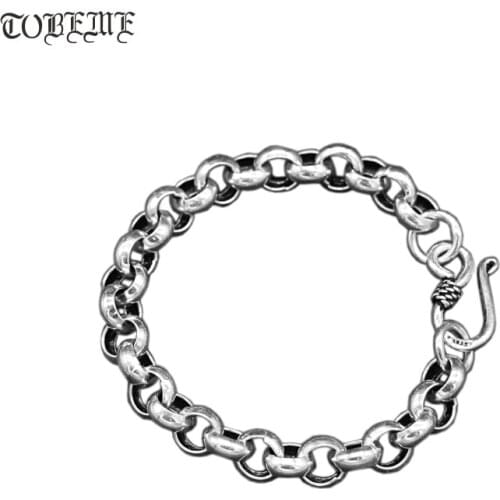 Handmade Thailand 925 Siilver Bracelet Vintage Sterling SIlver Bracelet Pure Silver Bracelet