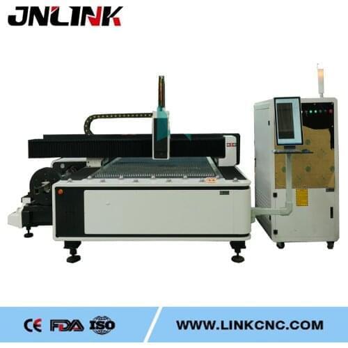 Metal tube and plate fiber laser cutting machine with rotary device