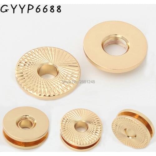10-30pcs High quality gold copper grommet bags adjusted strap accessory pressed turn round eyelets oval