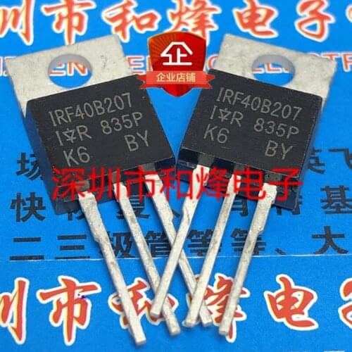 100% New&original IRF40B207 TO-220 40V 95A