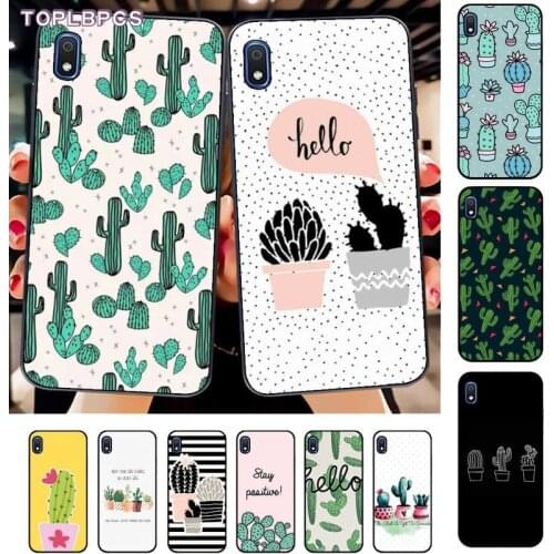 TOPLBPCS Plant Cactus Soft Phone Case Cover for Samsung A10 20s 71 51 10 s 20 30 40 50 70 80 91 A30s 11 31 21