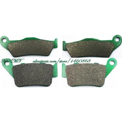 For TM 85 Big wheel 2002 - 2004 Disc Brake Pads Pill Front Rear 2003