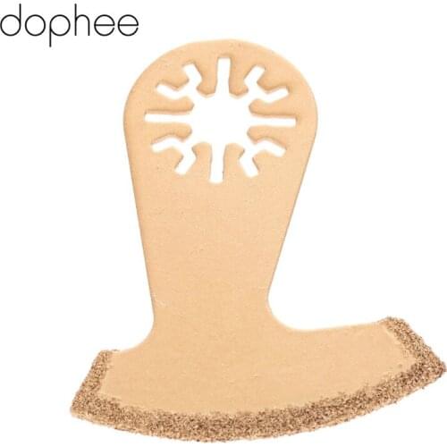 Dophee Oscillating Multi Tool HCS Diamond Carbide Saw Blade For Multimaster Fein Bosch Dremel Renovator Power Tool Metal Cutting