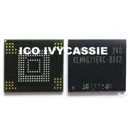 KLM4G1YE4C-B002 eMMC 4GB BGA153 NAND flash memory IC chip Used 100% Tested Good