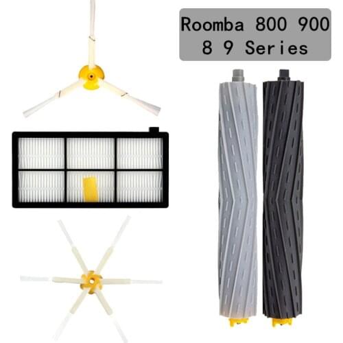 Main Centre roller side brush hepa air filter for iRobot Roomba 800 900 8 9 Series Roomba800 Roomba900 Robot Vacuum Cleaner