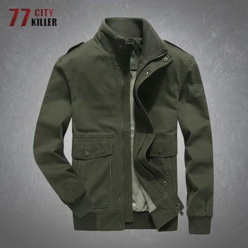 New Cargo Military Jacket Mens Autumn Winter Fleece Warm Cotton Multi-pocket Coats Male Outdoor Commute Bomber Tactical Jackets