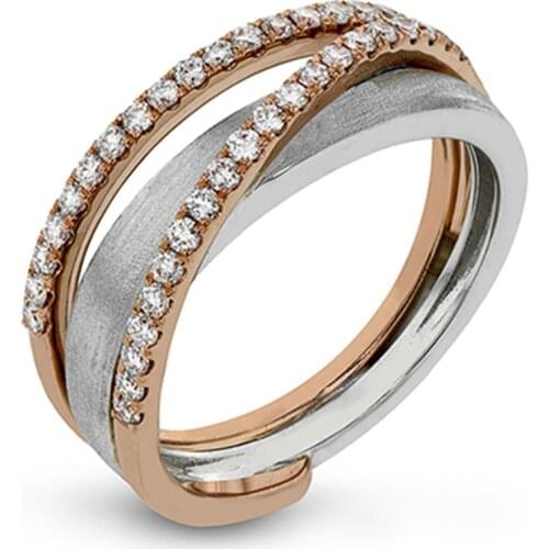 USTAR Multicycle Cross Rings for women men Jewelry CZ Crystal Rings Female Anel Fashion Jewelry Gifts