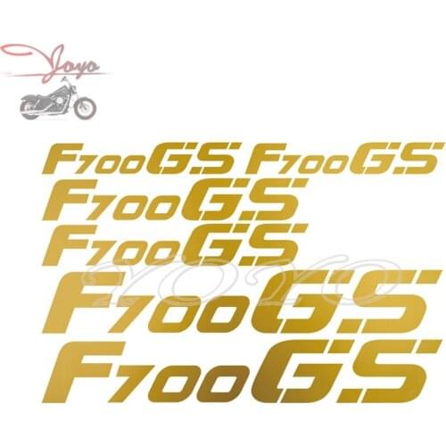 Motorcycle Luggage Box Stickers Saddlebag Decals Logo Sticker For BMW F700GS Universal