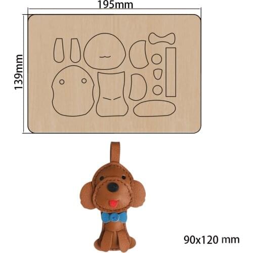 2021 New puppy cutter Cutting Die Mold Diy Scrapbook Decoration Wooden Knife Mould Suitable For Fustelle