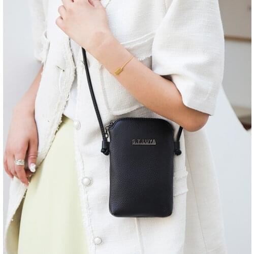 New Wallet Women Cowhide Multifunctional Mobile Phone Clutch Dag Ladies Purse Large Capacity Travel Card Holder Passport Cover