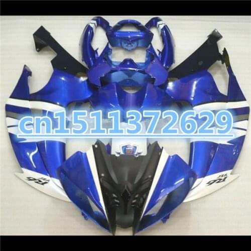 Blue YZF R6 08 09 10 11 YZFR6 2008 2009 2010 2011 YZF600 R6 08 09 10 11 fairing kits