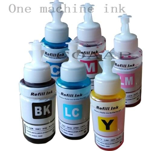 Compatible T6641 T6642 T6643 T6644 T6645 T6646 inks Kit for EPSON ET-2500 ET-2550 ET-4500 ET-4550 ET-1400 series Printer