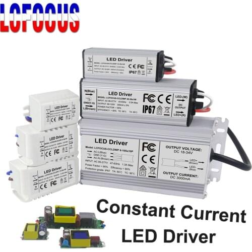 1W 3W 5W 10W 20W 30W 36W 50W 100W LED Driver Lighting Transformers Power Supply for DIY 1 3 5 10 20 30 50 100 W Watt Lamp