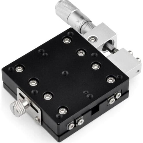 Precise Micrometer Manual trimming slide Optical platform X-axis cross slide Displacement platform Fine Tuning Stage