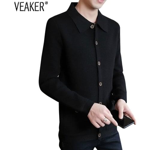 VEAKER Men's Long Cardigans