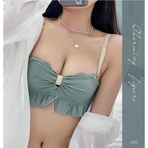 Womens Sexy Bustier Corsets Backless Crop Top Deep Plunge Bra Laced Beautiful Intimate Lingerie Home Suit Push Up Breast Bra