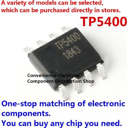 5PCS/PACK TP5400 1A lithium battery charging and 5V/1A boost control chip SMD SOP8 chip IC