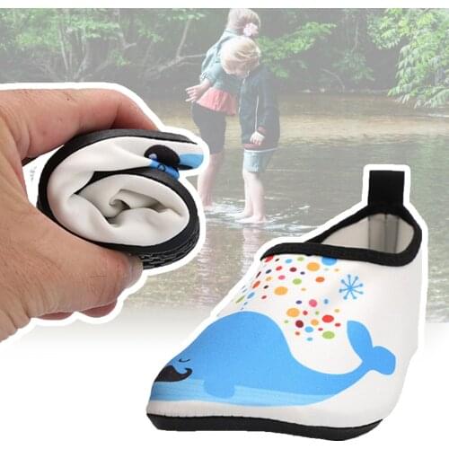 Children Beach Shoes Kid Baby Boys&Girls Soft Floor Slipper Surf Beach Snorkel Socks Swimming Diving Child Shoes Anti-slip