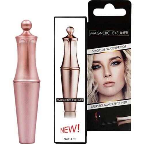 Magnetic Eyeliner Magnet False Eyelashes Set Magnetic 3D Eyelashes Fast Dry Waterproof Long Lasting Liquid Eyeliner Cosmetics