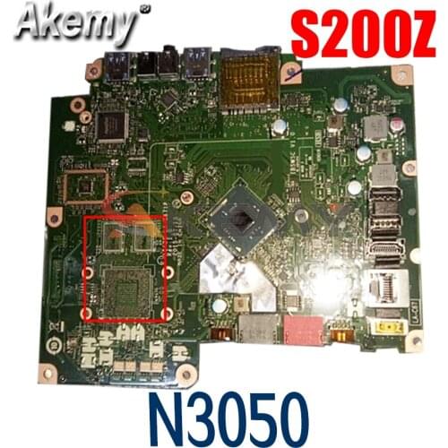 Laptop motherboard For LENOVO LA-C671P S200Z C2000 SR2A9 Celeron N3050 Mainboard 11S03T7439ZZ