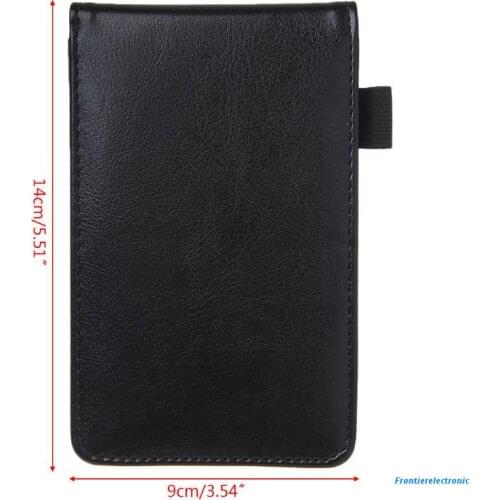 Multifunction Pocket Planner A7 Notebook Small Notepad Note Book Leather Cover Business Diary Memos Office School Stationery