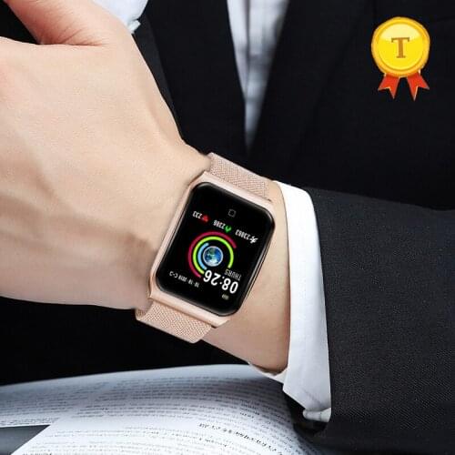 Fashion Design Fitness Tracker IP67 Heart Rate Smart Bracelet Phone Band smart band man Blood Pressure health functions share