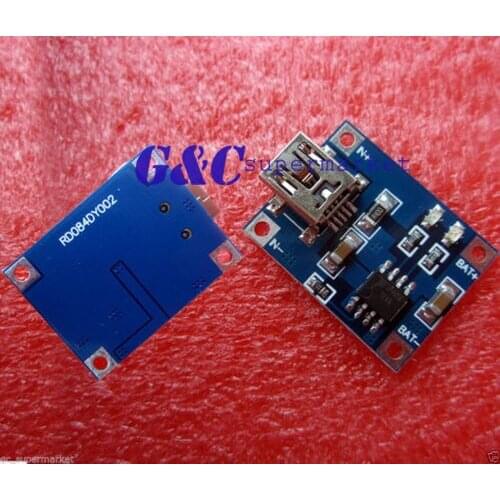 5V Mini USB 1A Lithium Battery Charging Board Charger Module diy electronics