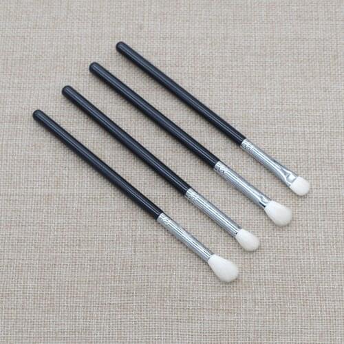 Professional Handmade Makeup Brushes Kit Soft Saikoho Goat Hair 4pcs Basic Eye Shadow Blending Brush Cosmetic Make Up Brush Set