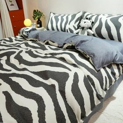 Modern Double Bed... Anime Bedding King Size Bed Double Bed Duvet 1 Personal Duvet Cover...Nordic Bed Cover 150 Single Sheets
