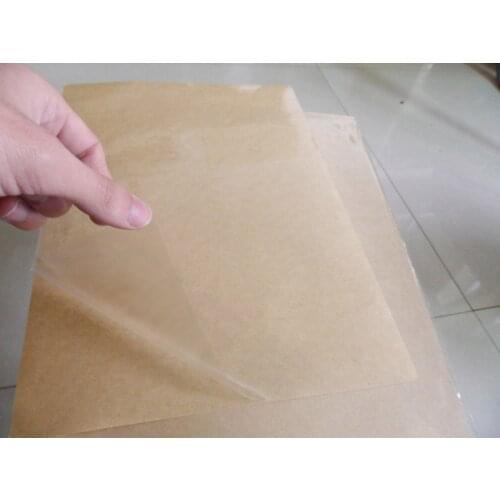 Standard shipping 100pcs Self adhesive sticker A4 blank transparent/clear label for laser printer or used for lamination film