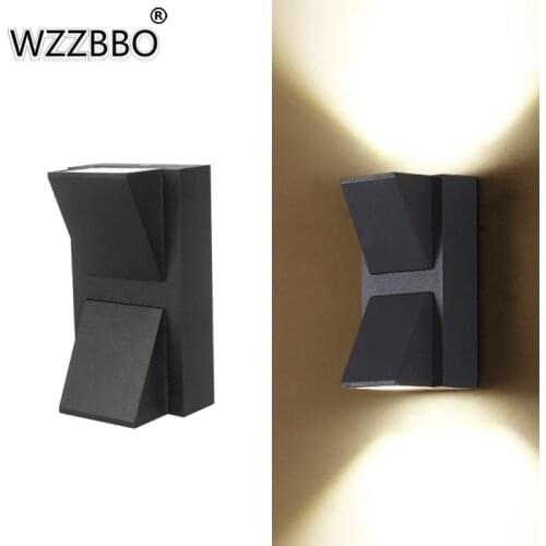 LED Wall Lamp Double Head 3W 5W COB Porch Wall Sconce Light Indoor Outdoor Landscape Lighting AC110 220V