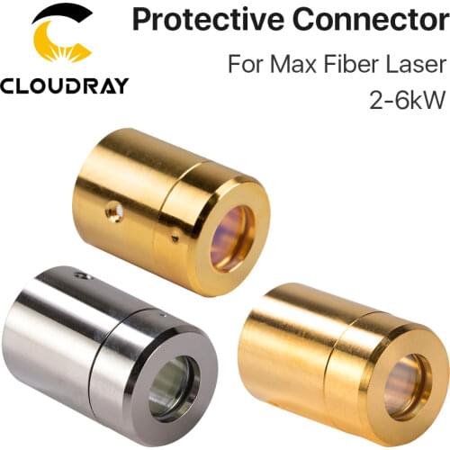 Cloudray Max Fiber Laser Source 2-6KW Output Protective Connector Lens Group for Max Fiber Laser Source