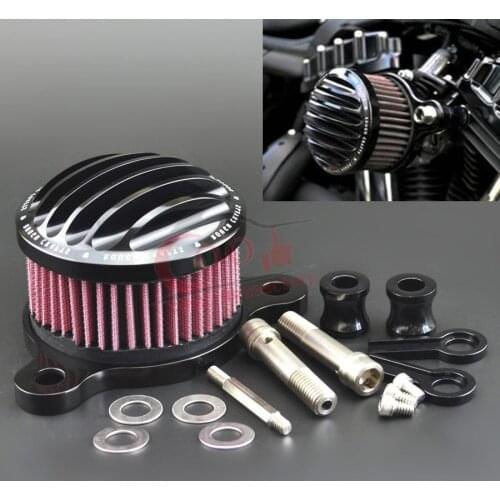 Motorcycle Custom Rough Crafts Air Cleaner Intake Filter for Harley Sportster 1200 883 Iron XL883N 2004-UP
