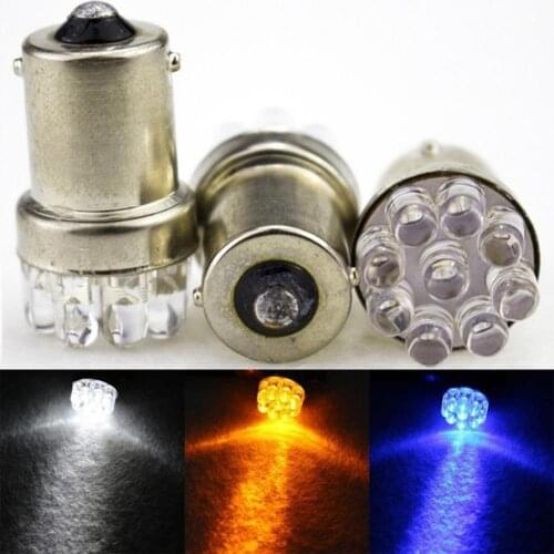 2Pcs/Set G18 1156 9LED Car Turn Signal Tail Brake Reverse Backup Light Bulb Lamp Car Accessories
