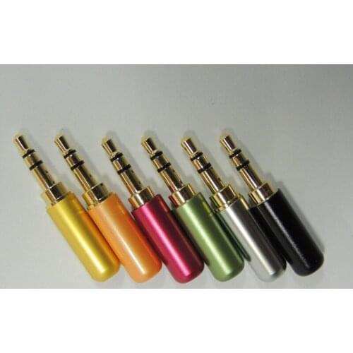 20pcs copper 3.5mm 3 Pole Male Repair Earphones Jack Plug Connector Soldering