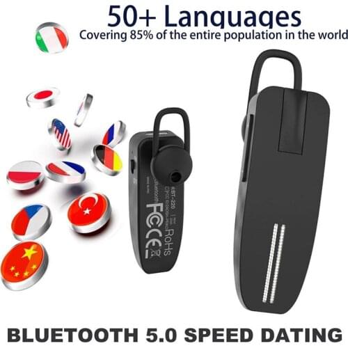 TW08 Translation Earphones TWS Bluetooth 5.0 Earphone Stereo Noise Reduction Wireless Earphone Sports Headset With Charging Bin