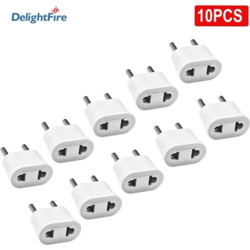 EU Plug Power Adapter Japan CN US To EU KR 250V 10A 4.8mm Travel Adapter Electric Plug Power Adapter Charger Sockets Outlet CE