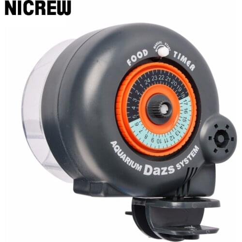 NICREW New Automatic Auto Digital Aquarium Fish Feeder Machine Fishes Feeder Pond Food Feeder 24 Hours Adjustable Timer