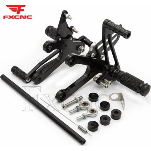 For Honda NSR250 MC21 PGM1 PGM2 PGM3 1990-1993 MC28 PGM4 1994-1997 Motorcycle Rearset Footrest Footpeg Pedal Foot Peg Rear Set