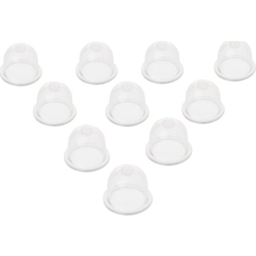 10Pcs Carburetor Parts Fuel Primer Bulb Pump Cap For Chainsaw Blower Trimmer New