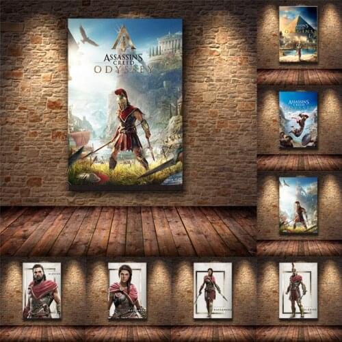 Classic Assassin Series Games Violent Aesthetics Canvas Painting Wall Art Picture Posters Prints Living Room Home Artwork Decor