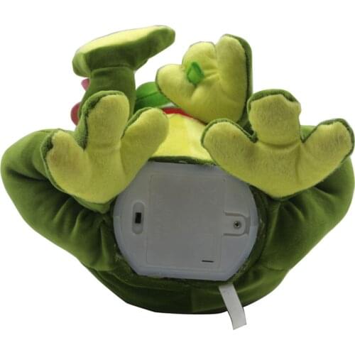 Frog Interactive Animated Stuffed Animal Singing Musical Plush Electric Toy Gift for Kids Girls Boys